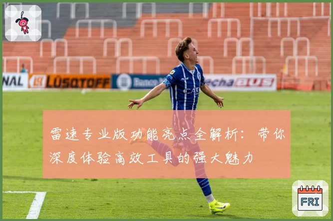 雷速专业版功能亮点全解析：带你深度体验高效工具的强大魅力